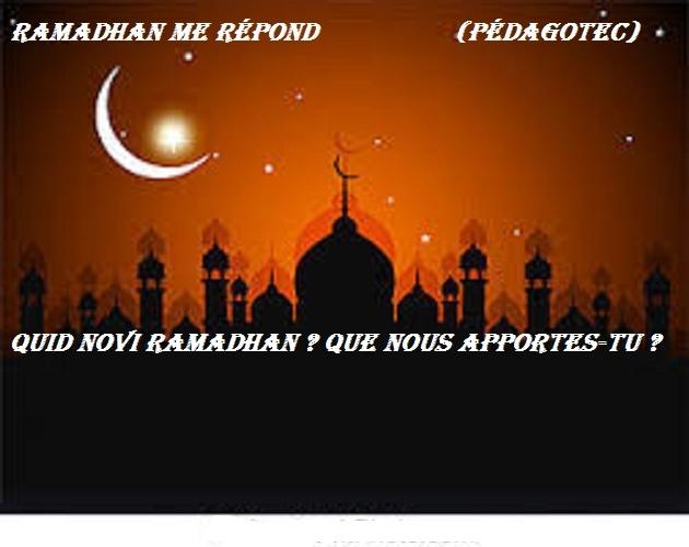 Ramadhan me repond 1